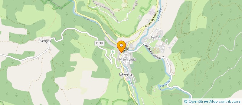 localisation de l'entreprise 412 694 291   MEYRUEIS