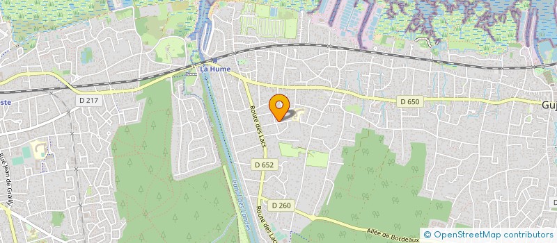 localisation de l'entreprise 412 699 134   GUJAN-MESTRAS