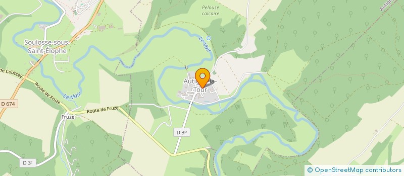 localisation de l'entreprise 412 730 087 à AUTIGNY-LA-TOUR