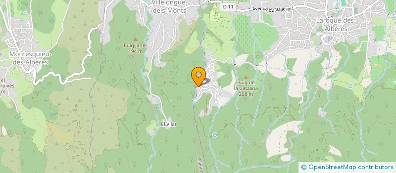 localisation de l'entreprise 412 856 940   LAROQUE-DES-ALBERES