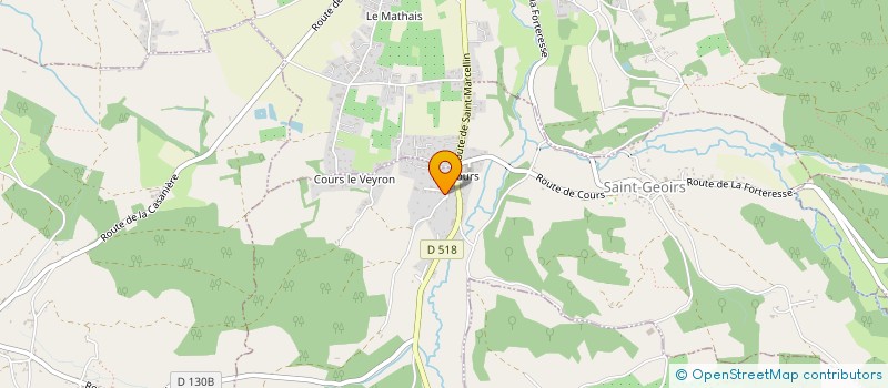 localisation de l'entreprise 412 938 094   SAINT-GEOIRS