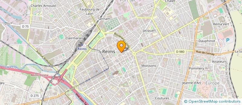 localisation de l'entreprise 412 941 221   REIMS