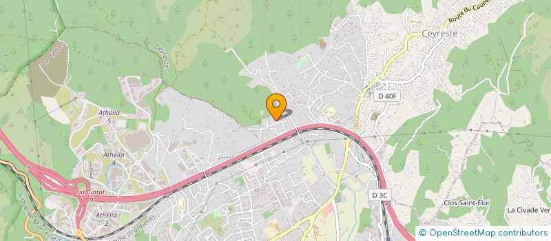 localisation de l'entreprise 413 056 391   CEYRESTE
