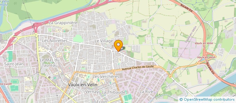 localisation de l'entreprise 413 125 048 à VAULX-EN-VELIN