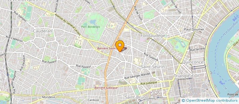 localisation de l'entreprise 413 276 197   BORDEAUX