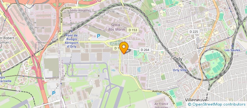 localisation de l'entreprise 413 283 516   ORLY