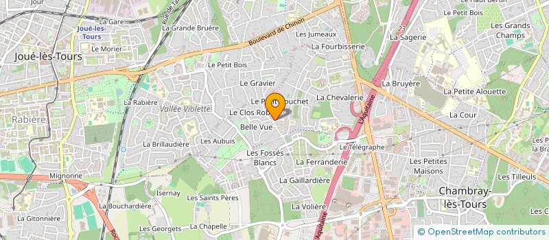 localisation de l'entreprise 413 393 463   CHAMBRAY-LES-TOURS