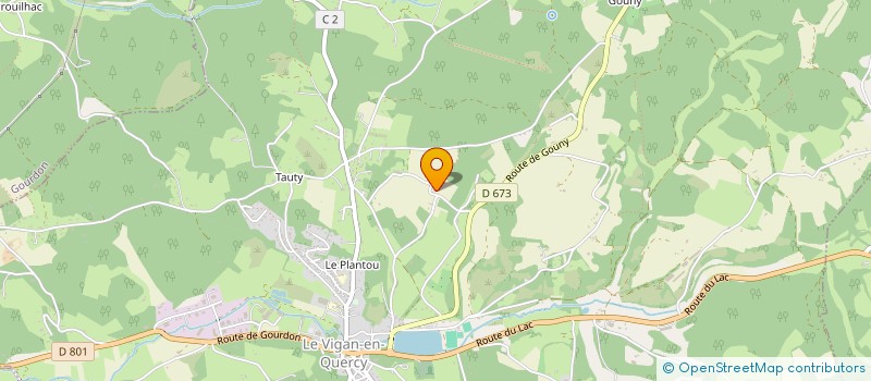 localisation de l'entreprise 413 419 938   LE VIGAN-EN-QUERCY