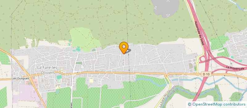 localisation de l'entreprise 413 420 936   LA FARE-LES-OLIVIERS