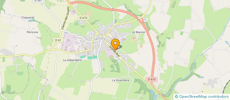 localisation de l'entreprise 413 426 867   SARTILLY-BAIE-BOCAGE