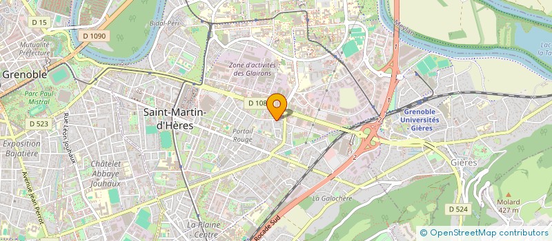 localisation de l'entreprise 413 596 453   SAINT-MARTIN-D'HERES