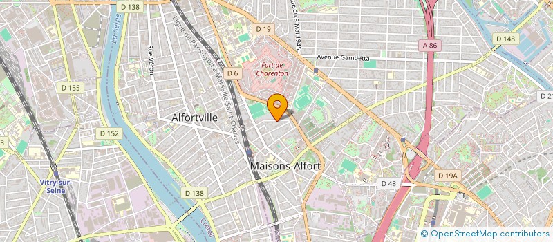 localisation de l'entreprise 413 696 642 à MAISONS-ALFORT
