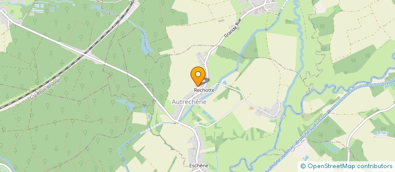 localisation de l'entreprise 413 744 590 à AUTRECHENE