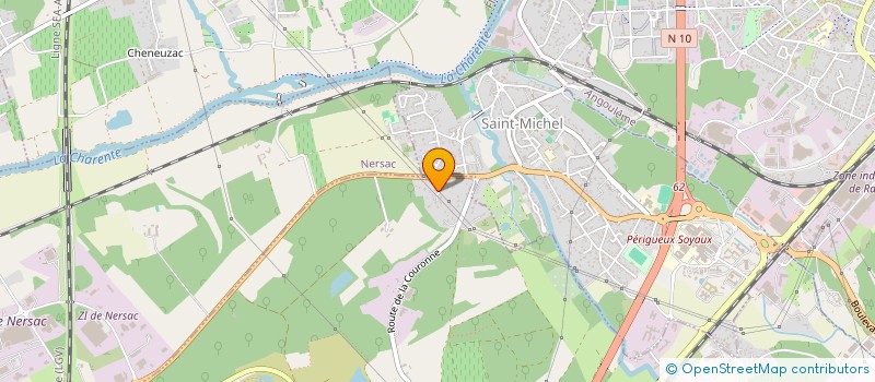 localisation de l'entreprise 413 751 306 à LA COURONNE