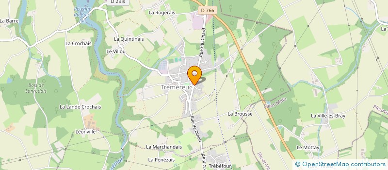 localisation de l'entreprise 413 764 473   TREMEREUC