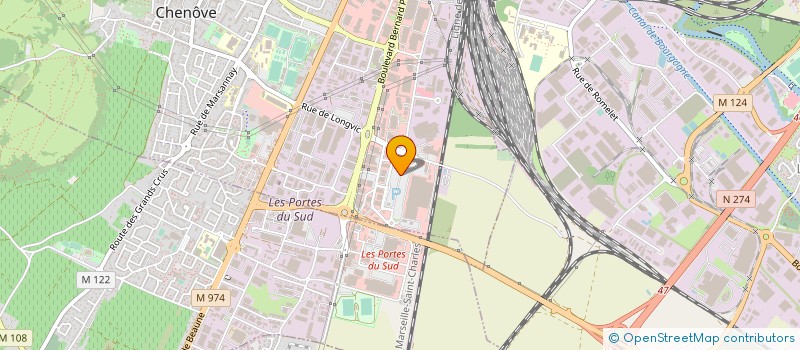 localisation de l'entreprise 413 850 637  à LONGVIC