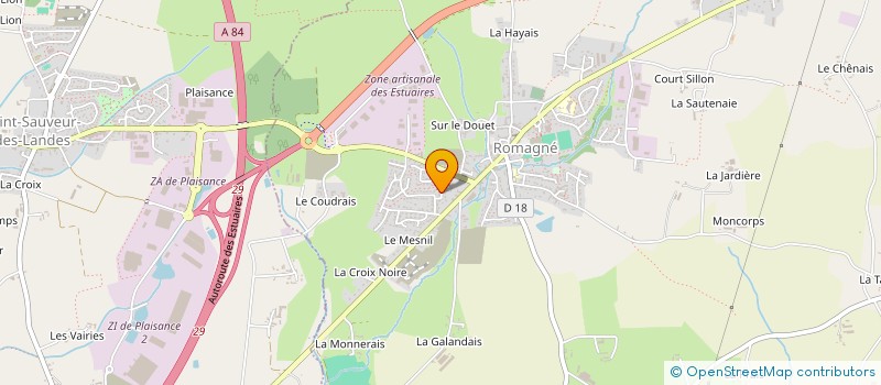 localisation de l'entreprise 413 905 126   ROMAGNE