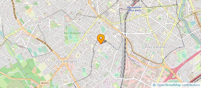localisation de l'entreprise 413 914 730 à MONTPELLIER