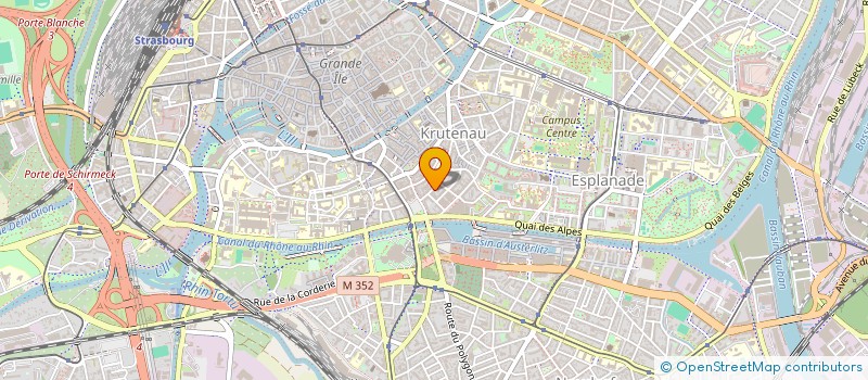 localisation de l'entreprise 413 930 157 à STRASBOURG