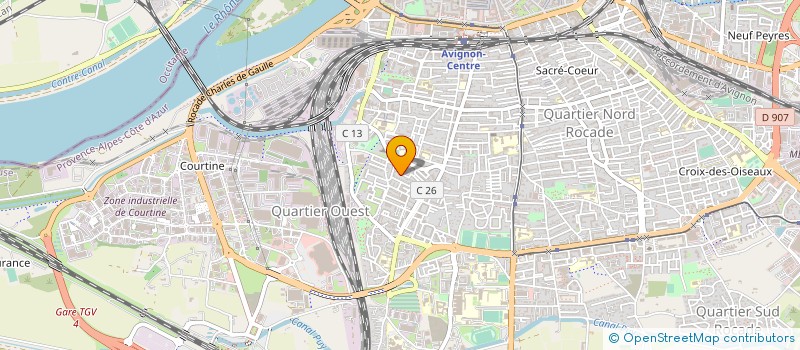 localisation de l'entreprise 414 022 277   AVIGNON