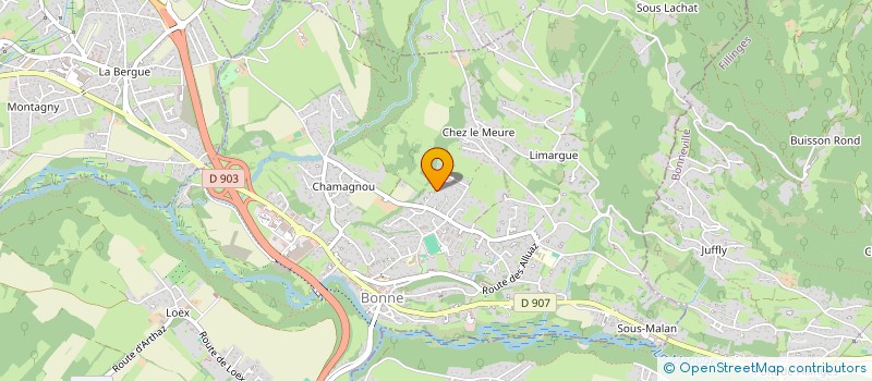 localisation de l'entreprise 414 057 661   BONNE