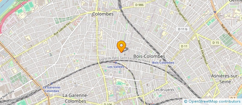 localisation de l'entreprise 414 069 781   COLOMBES