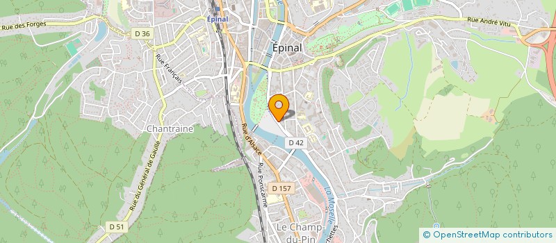 localisation de l'entreprise 414 074 724 à EPINAL