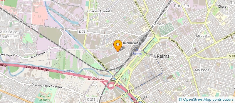 localisation de l'entreprise 414 151 365   REIMS