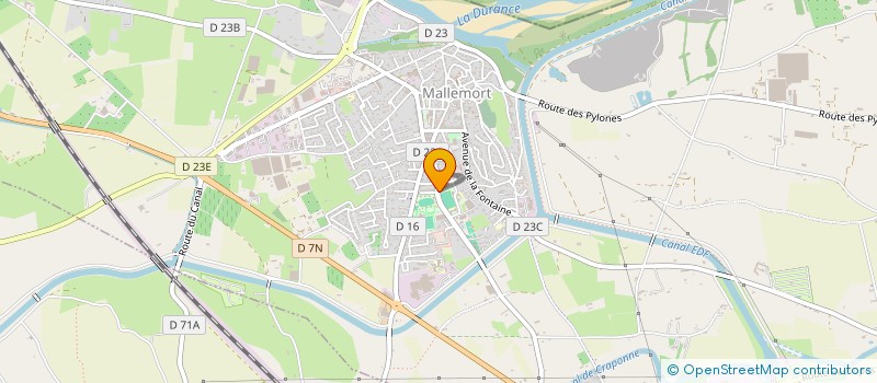 localisation de l'entreprise 414 241 877   MALLEMORT