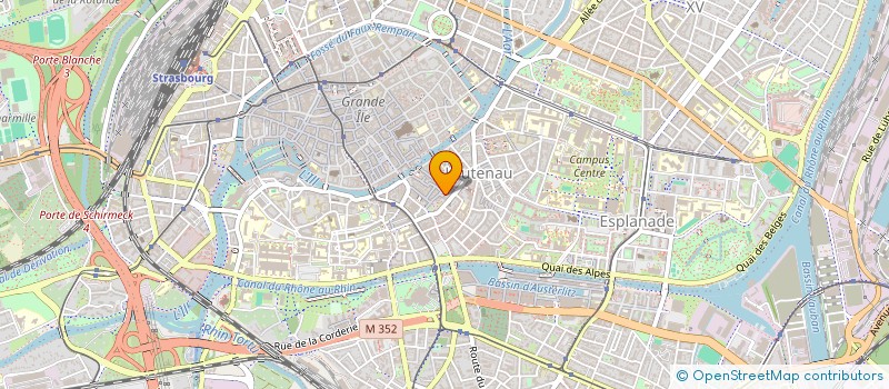 localisation de l'entreprise 414 242 461 à STRASBOURG