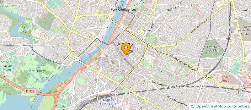 localisation de l'entreprise 414 277 053  à ANGERS