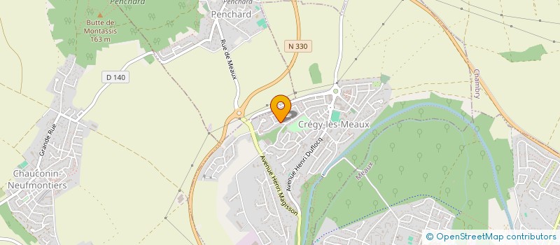 localisation de l'entreprise 414 315 069 à MEAUX