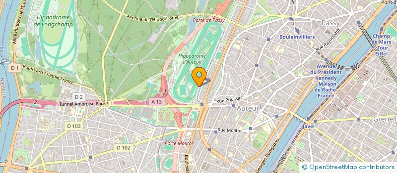 localisation de l'entreprise 414 335 984   PARIS