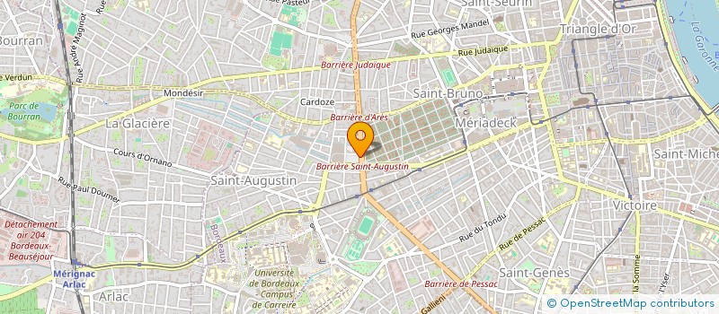 localisation de l'entreprise 414 364 216   BORDEAUX