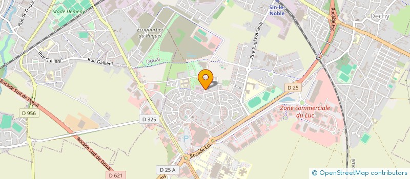 localisation de l'entreprise 414 421 883   SIN-LE-NOBLE