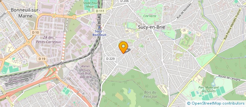 localisation de l'entreprise 414 462 804   SUCY-EN-BRIE