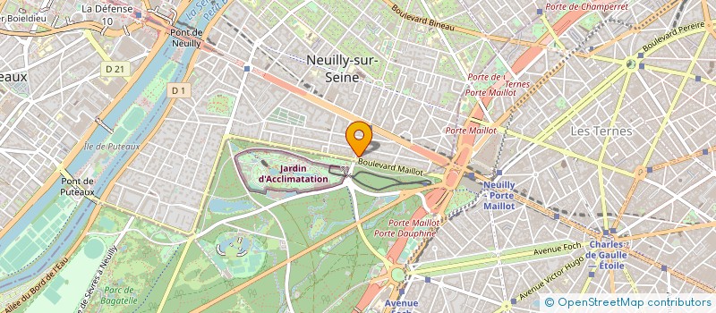 localisation de l'entreprise 414 470 765 à LEVALLOIS-PERRET