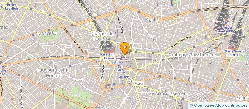 localisation de l'entreprise 414  PARIS