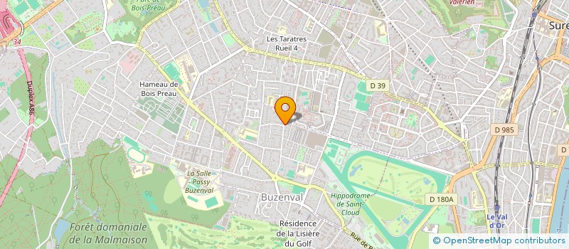 localisation de l'entreprise 414 497 768   DONVILLE-LES-BAINS