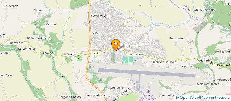 localisation de l'entreprise 414 567 040   PLUGUFFAN