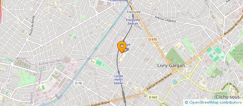 localisation de l'entreprise 414 604 769   LIVRY-GARGAN