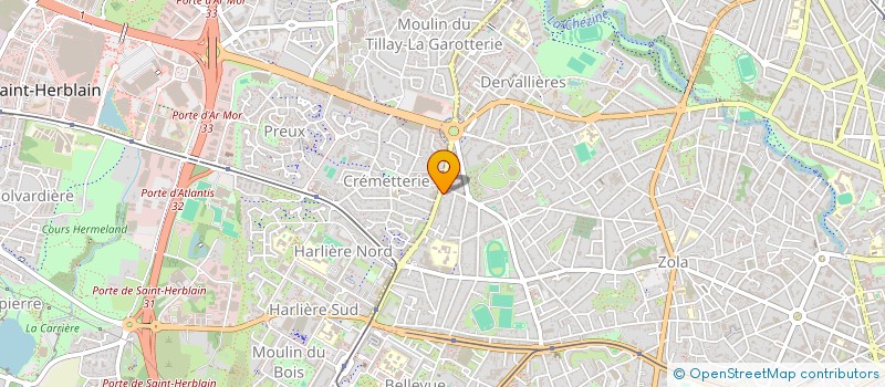localisation de l'entreprise 414 677 575 à NANTES