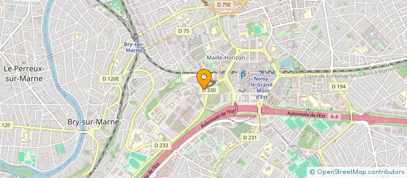 localisation de l'entreprise 414 768 705   MONTROUGE