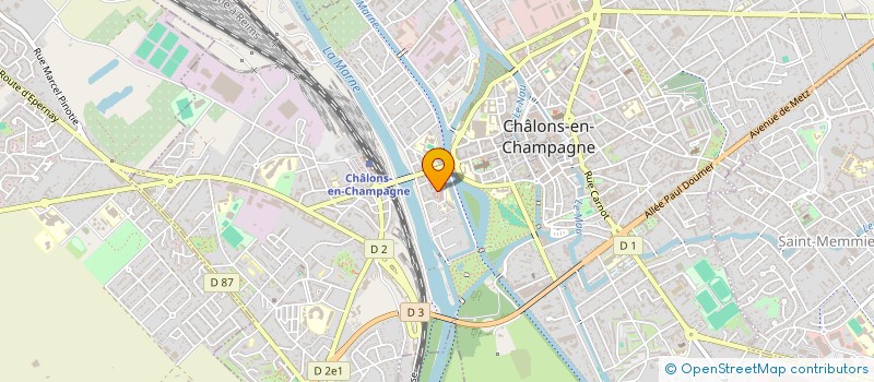 localisation de l'entreprise 414 847 673 à LAON