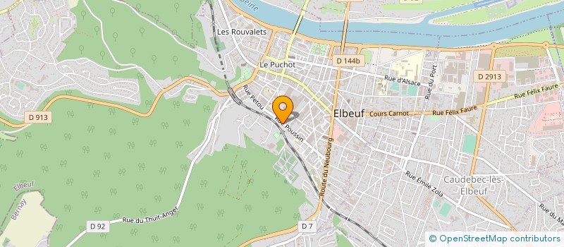 localisation de l'entreprise 414 852 814   ELBEUF