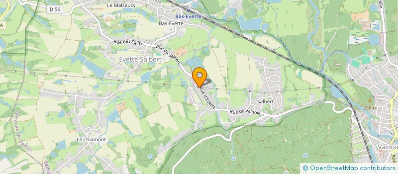 localisation de l'entreprise 414 863 134   EVETTE-SALBERT