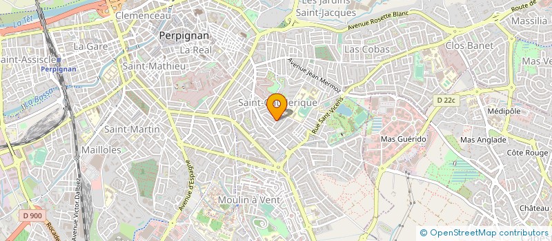 localisation de l'entreprise 414 921 411   PERPIGNAN