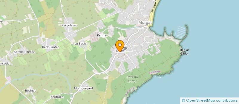 localisation de l'entreprise 415 078 567   CROZON