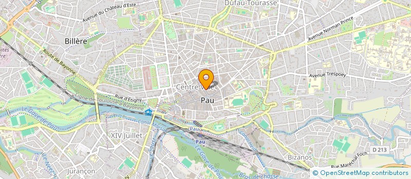 localisation de l'entreprise 415 133 297  à PAU