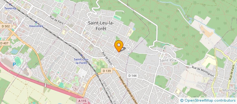 localisation de l'entreprise 415 192 376 à SAINT-LEU-LA-FORET
